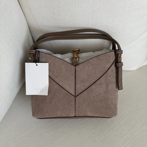 Zara Topstitch Mini Bag - Picture 7 of 8